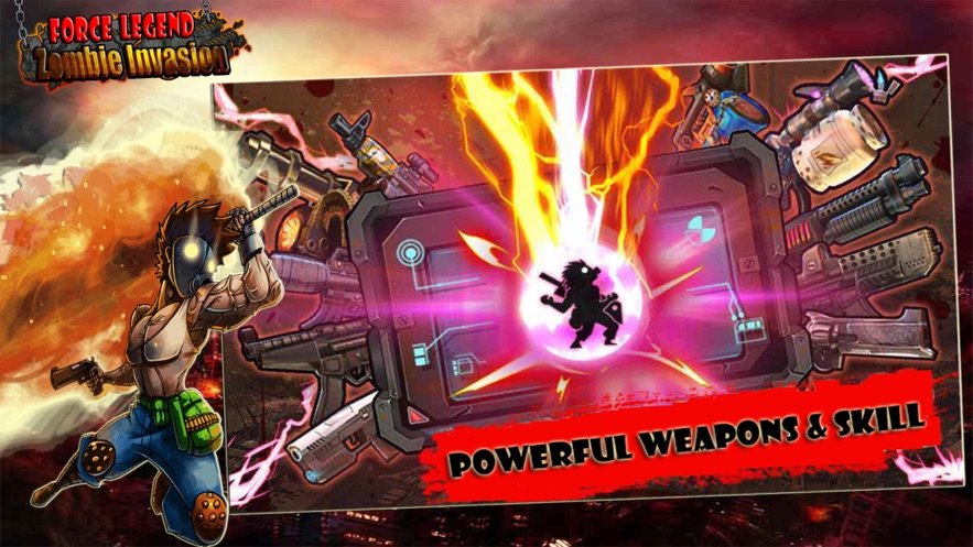力量传说僵尸入侵ios版 V1.0