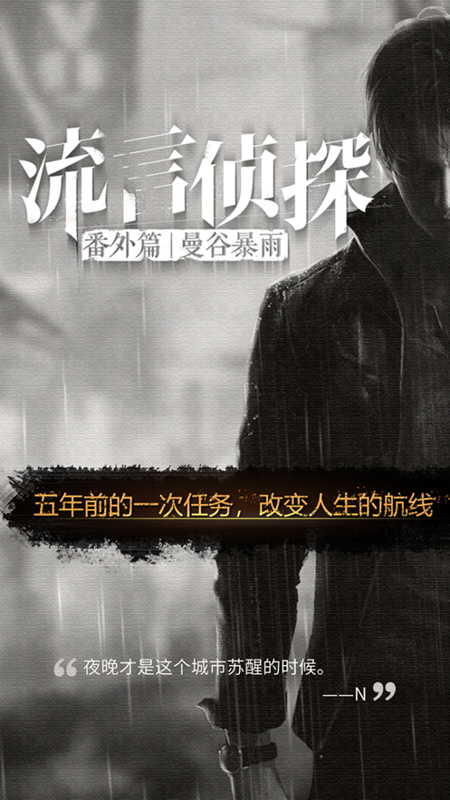 流言侦探番外篇：曼谷暴雨ios版 V1.0.4