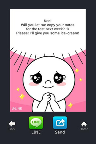 LINE Card连我贺卡在线版