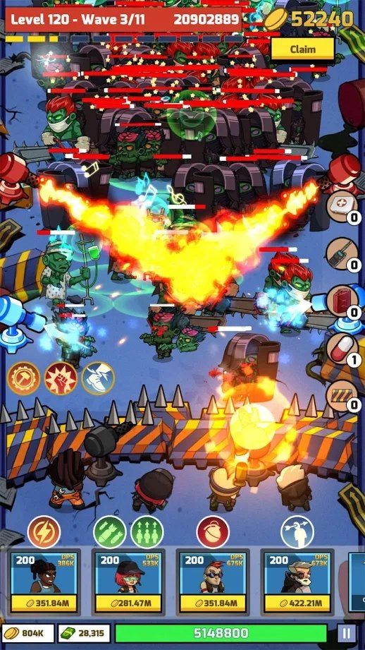 僵尸空闲防御免费版