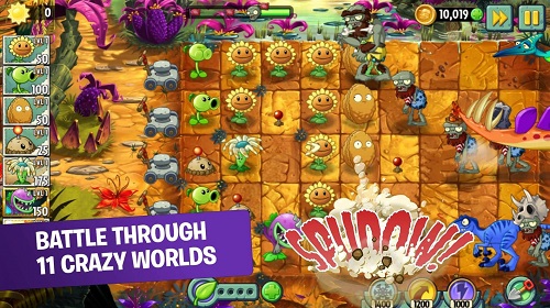 pvz2shuttle金雀花王朝官方正版截图2